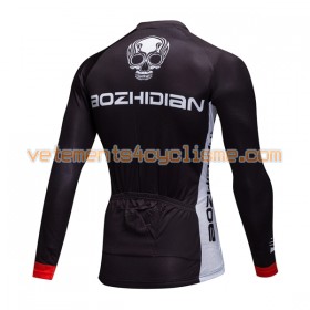 Maillot vélo 2017 Aozhidian Manches Longues N040