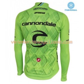 Maillot vélo 2016 Cannondale-Drapac Hiver Thermal Fleece N001