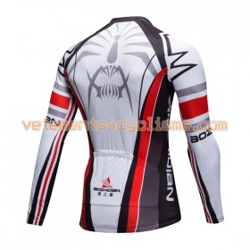 Maillot vélo 2017 Aozhidian Manches Longues N031