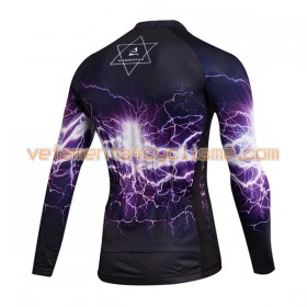 Maillot vélo 2017 Aozhidian Manches Longues N016
