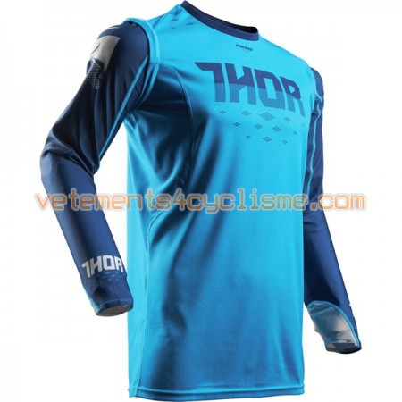 Maillots VTT/Motocross 2017 Thor Prime Fit Rohl Manches Longues N002