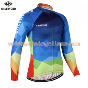 Maillot vélo 2017 Siilenyond Manches Longues N021
