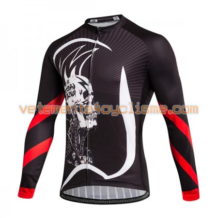 Maillot vélo 2017 Aozhidian Manches Longues N017
