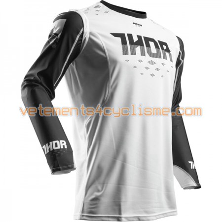 Maillots VTT/Motocross 2017 Thor Prime Fit Rohl Manches Longues N001