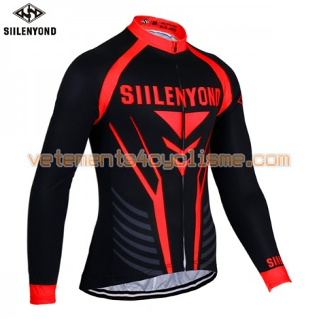 Maillot vélo 2017 Siilenyond Manches Longues N034
