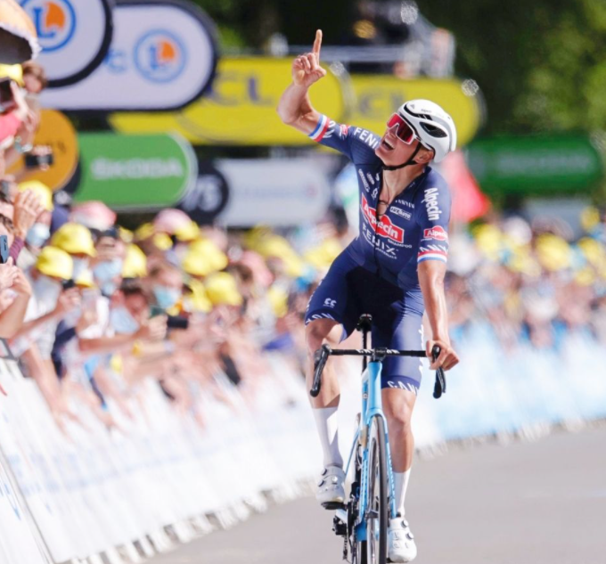 Vander Poor devient le pilote le plus populaire du Tour de France
