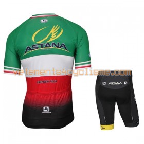 Tenue Cycliste et Cuissard Enfant 2017 Astana Pro Team Championnats de Italie