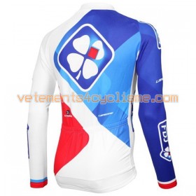 Maillot vélo 2016 FDJ Manches Longues N001
