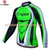 Tenue Cycliste Manches Longues et Collant à Bretelles 2017 X-Tiger N004