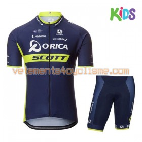 Tenue Cycliste et Cuissard Enfant 2017 Orica-Scott N001