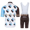 Tenue Cycliste et Cuissard à Bretelles Femme 2017 AG2R La Mondiale N001