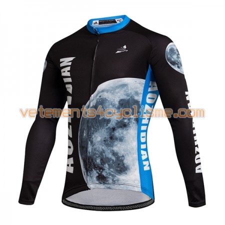Maillot vélo 2017 Aozhidian Manches Longues N020