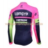 Maillot vélo 2016 Lampre-Merida Manches Longues N001