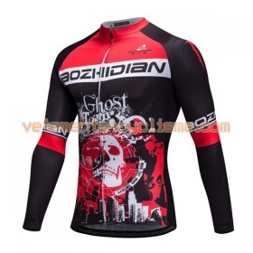 Maillot vélo 2017 Aozhidian Manches Longues N002