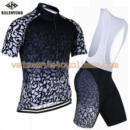 Tenue Cycliste et Cuissard à Bretelles 2017 Siilenyond N004