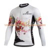 Tenue Cycliste Manches Longues et Collant à Bretelles Femme 2017 Aozhidian N006