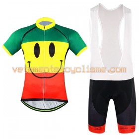 Tenue Cycliste et Cuissard à Bretelles 2017 Aogda N033