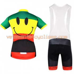 Tenue Cycliste et Cuissard à Bretelles 2017 Aogda N033