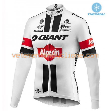 Maillot vélo 2016 Giant-Alpecin Hiver Thermal Fleece N002