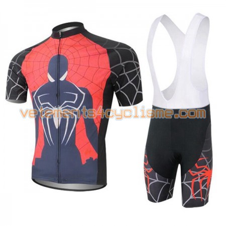 Tenue Cycliste et Cuissard à Bretelles 2017 Super Hero Brand N005