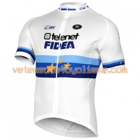 Tenue Cycliste et Cuissard à Bretelles 2017 Telenet Fidea Lions European Championnats