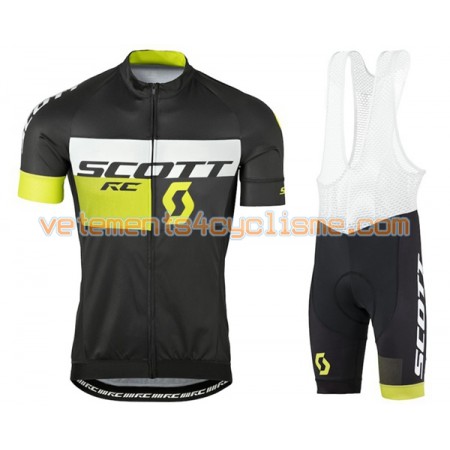 Tenue Cycliste et Cuissard à Bretelles 2016 Scott N012