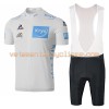 Tenue Cycliste Blanc et Cuissard à Bretelles 2016 Tour de France