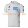 Tenue Cycliste Blanc et Cuissard à Bretelles 2016 Tour de France