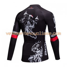Maillot vélo 2017 Aozhidian Manches Longues N025