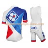 Tenue Cycliste et Cuissard à Bretelles 2016 FDJ N001