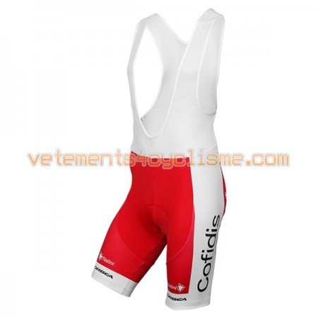 Cuissard Court à Bretelles Femme 2017 Cofidis Pro Team N001