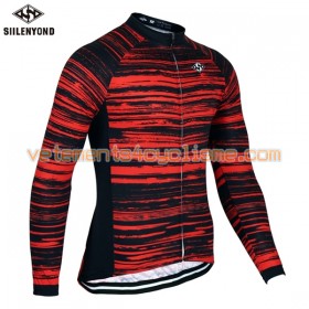 Maillot vélo 2017 Siilenyond Manches Longues N005