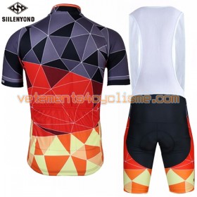 Tenue Cycliste et Cuissard à Bretelles 2017 Siilenyond N001