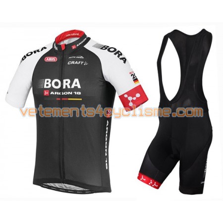 Tenue Cycliste et Cuissard à Bretelles 2016 Bora-Argon 18 N002