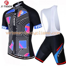 Tenue Cycliste et Cuissard à Bretelles 2017 X-Tiger N023