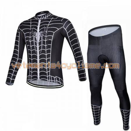 Tenue Cycliste Manches Longues et Collant Long 2017 Super Hero Brand N011
