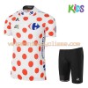 Tenue Cycliste à Pois et Cuissard Enfant 2017 Tour de France