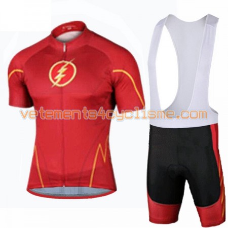 Tenue Cycliste et Cuissard à Bretelles 2017 Super Hero Brand N003