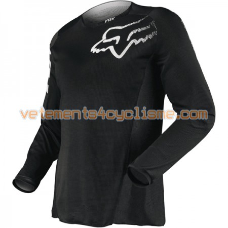 Maillots VTT/Motocross 2016 Fox Racing Blackout Manches Longues N001
