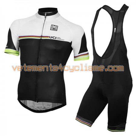 Tenue Cycliste et Cuissard à Bretelles 2016 Santini N005