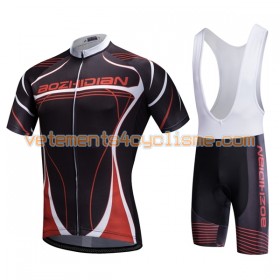 Tenue Cycliste et Cuissard à Bretelles 2017 Aozhidian N004