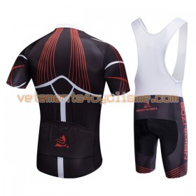 Tenue Cycliste et Cuissard à Bretelles 2017 Aozhidian N004