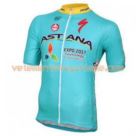 Maillot vélo 2016 Astana Pro Team N001