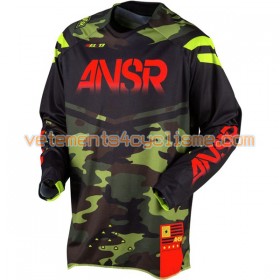 Maillots VTT/Motocross 2017 Answer Elite Camo LE Manches Longues N001