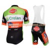 Tenue Cycliste et Cuissard à Bretelles 2016 Crelan-Vastgoedservice N001
