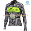 Tenue Cycliste Manches Longues et Collant à Bretelles 2016 Tinkoff Hiver Thermal Fleece N002