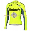 Maillot vélo 2016 Tinkoff Manches Longues N001