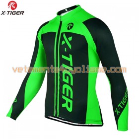 Maillot vélo 2017 X-Tiger Manches Longues N001