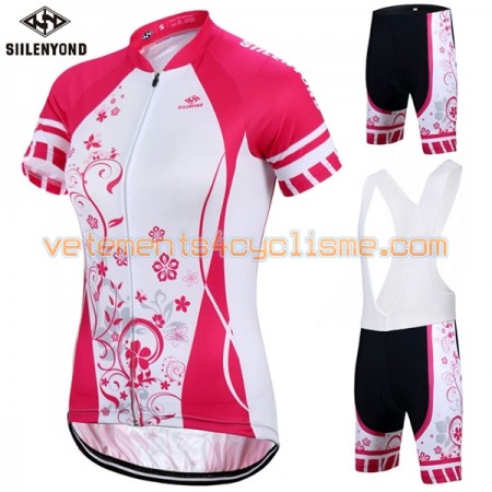 Tenue Cycliste et Cuissard à Bretelles Femme 2017 Siilenyond N003