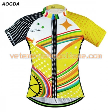 Maillot vélo 2017 Aogda N029